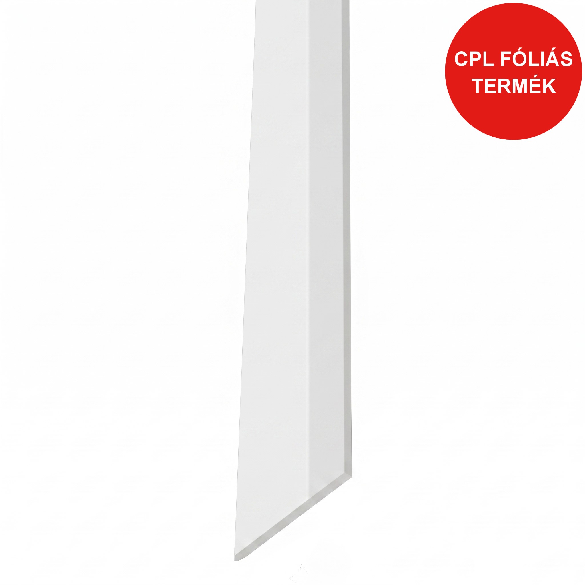 Alpine fehér Takaróléc blokktokhoz 60mm-es (1 oldali szett)